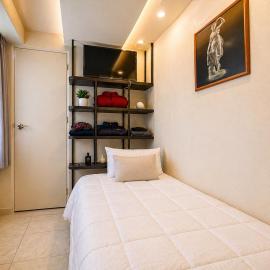 Habitación individual con baño privado a 3 Min del Estadio Azteca-Banorte y muy cerca de zona de hospitales