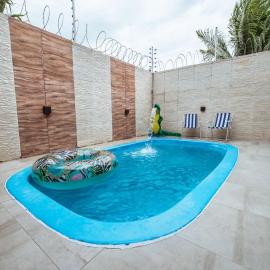Casa em Jacumã com Piscina, 5 Suítes e Fliperama