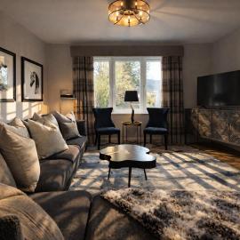 Westbrook Villa - 6-Bedroom Luxury Villa with Hot Tub - The Etive Estate, Hotel in Taynuilt