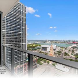 Miami Downtown Luxury Water View Condo - 501 First Residences, hotelli Miamissa