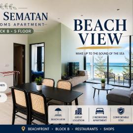 RTS - ROXY Beach view Apartment Sematan