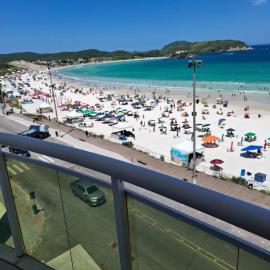 Apto Frente ao Mar em Cabo Frio c/ Shopping