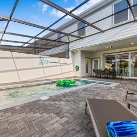 5BR Pool Home w Safari Loft & Themed Rooms 16200