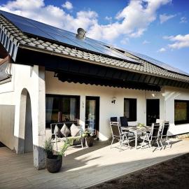 Auszeit im Grünen Ferienhaus für 2 - 8 Personen mit Garten