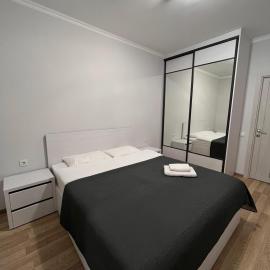 Căuşeni에 위치한 호텔 Apartament modern cu dormitor separat si balcon panoramic