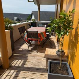 Appartement Spacieux 3 chambres & grande terrasse, hótel í Pornic