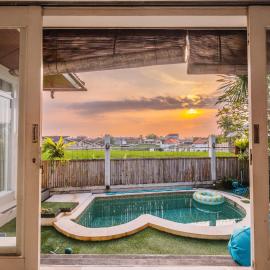 Private Pool, 1 Br Villa with Rice Views , Canggu