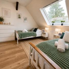 Business-Apartment - 2 Bäder, ruhig, Parkplatz WLAN