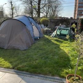 Groene tent voor 2 personen, 1 km van tomorrowland、ボームのホテル