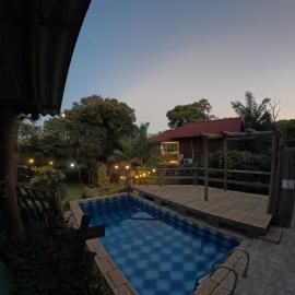 Casa de campo zona rural- wifi - lareira -, hotel a Gravataí