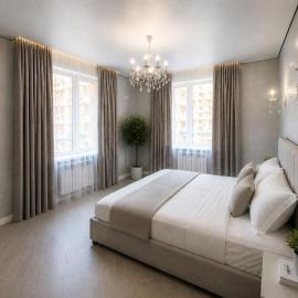 Просторные апартаменты рядом с ТРЦ Mega Almaty