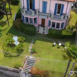 Villa Maria, Lakefront Art Villa on Lake Maggiore