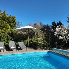 Holiday Home With A Pool In Hornbæk, хотел в Хорнбек