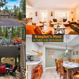 Spacious retreat 4BR AC, SHARC, Hot Tub, Games, Grill, Pets, Fireplace, hotel in Sunriver