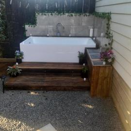 Raglan park rest and stay cabins - Private studio, hotell sihtkohas Raglan
