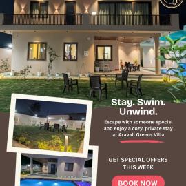 Aravalli Greens - Pool & Spa, Party Hall & Lawn, מלון בSohna