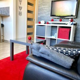 Charming studio with bedroom area