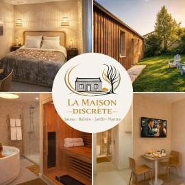 La Maison Discrète - Sauna Balnéo, jardin - Nantes, hotel a Nantes