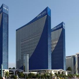 Balcony PANORAMA & LUXURY orbi city, hotell i Batumi