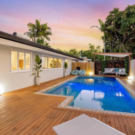 City Haven - Coastal Retreat with Pool & Backyard