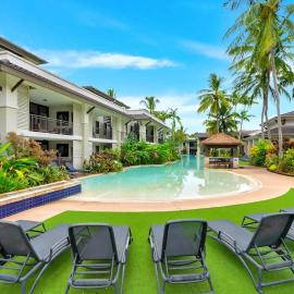 Rooftop Tranquility at Stunning Temple Resort