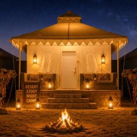 Desert Story Night Camp, hotel di Jaisalmer