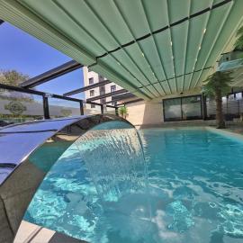 Luxury Studio Nikolina - bazen, pogled i parking