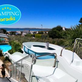 Camping Paradis La Mer d'Iroise, hotel Plomodiern városában