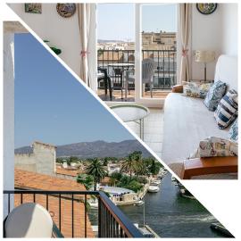 Lovely Mediterranean Penthouse in Costa Brava, hotel in Empuriabrava