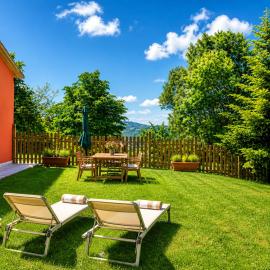 Casa Clorofilla con giardino privato tra Assisi e Gubbio