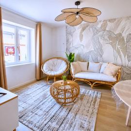Appartement climatisé avec balnéo, parking gratuit, proche Auvers-sur-Oise, hotel in Méry-sur-Oise