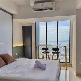 Pollux Habibie Apartment Batam Center - Sea View and Netflix