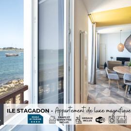ILE STAGADON - Appartement de luxe magnifique vue mer, hotel in Landéda