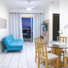 Apto charmoso na V Planalto perto Keiko Sushi com 2 Quartos Casal ArCond Wifi 400M Home Office Cozinha Maq Lavar e Garagem em Dourados