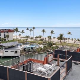 Beachfront Condo at Pointe Santo with Roof Deck