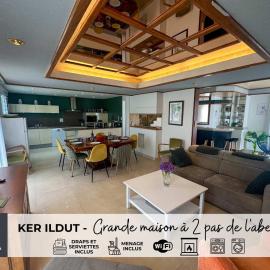 Viesnīca Ker Ildut - Grande maison à 2 pas de l'aber Ildut pilsētā Brélès