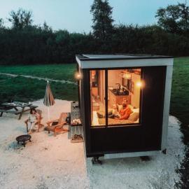 Domaine de L'Atrée - Parcel Tiny House - Tiny House 2 en Bourgogne à 2h de Paris MAE-3523, hotel u gradu Saint-Martin-des-Champs