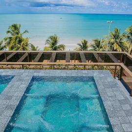 Flat Luxor Frente Mar-Jacuzzi Privativa By Cleo