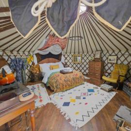 Esk Yurt, hotelli kohteessa Drummelzier