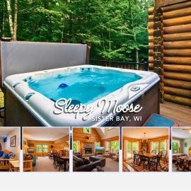 Cozy Cabin in Sister Bay HotTub FirePit Dogs, hotel di Sister Bay