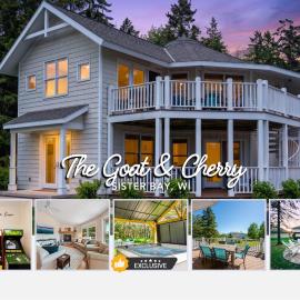 The Goat and Cherry- Cozy Retreat, Hot Tub, Fire Pit, Arcade Fun & Dogs!