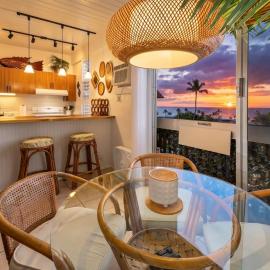 Kona Mansions#B217 Beautiful unit with Ocean view!
