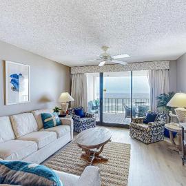 Gulf front condo w unobstructed beach views - shared pools hot tub & tennis, hotel sa Orange Beach