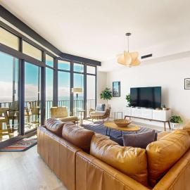 Gulf front condo with direct beach access resort amenities private W&D WiFi
