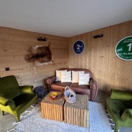 Appartement au calme avec terrasse et jardin vue montagne
