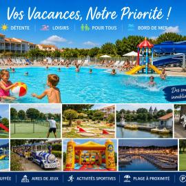 Résidence 1 située dans un Magnifique Village Vacances Familiale, hotel u gradu 'Talmont'