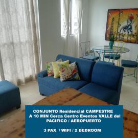 Acogedor apartamento , cercania centro eventos del pacifico, aeropuerto, hotel en Yumbo