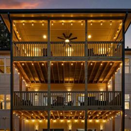 Charming Secluded Modern Cabin with Stunning Mountain Views Near Lookout Mountain | Fairview, GA