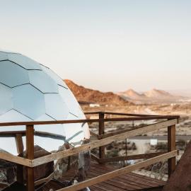 Impressive Dome with Great Panoramic Desert Views in Terlingua, Texas, hotel v destinaci Terlingua