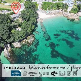 TY KER AOD - Villa superbe vue mer proche plage